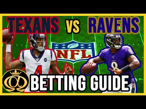 NFL Betting Guide - Texans vs Ravens