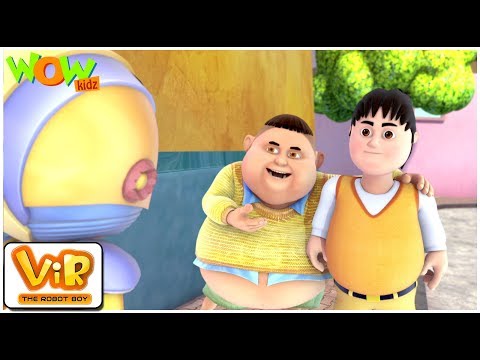 Vir The Robot Boy | Hindi Cartoon For Kids | Gintu meets Chintu | Animated Series| Wow Kidz