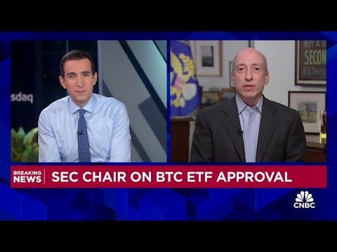 SEC Chair Gensler on bitcoin ETF approval: The underlying asset is highly speculative and volatile