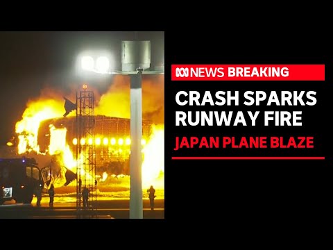 Hundreds escape after jet erupts in flames on Japan airport runway | The World