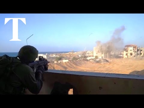 Video shows fierce battle inside Gaza as Israel's military advances