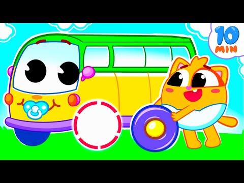 🚌Little Bus for Kids | Funny Songs For Baby &amp; Nursery Rhymes by Toddler Zoo