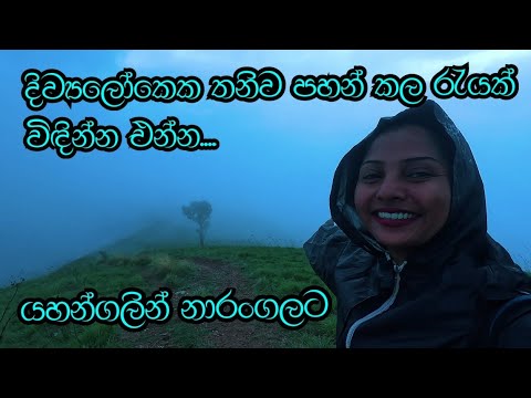 Narangala Solo Camping නාරංගල තනිව ගෙවූ කඳවුරු රැයක මතක cooking and camping in rain