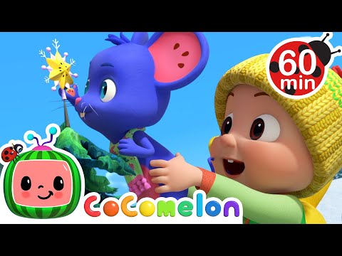 Deck the Halls! 🎄🐭 | 🌈 CoComelon Sing Along Songs 🌈 | Preschool Learning | Moonbug Tiny TV