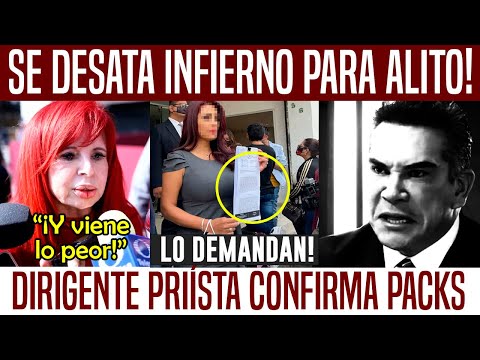 🚨PESADILLA PARA ALITO! DIPUTADA CONFIRMA PACKS. LO DEMANDA EN FGR. LAYDA CLAUSURA SU DIARIO 🚨