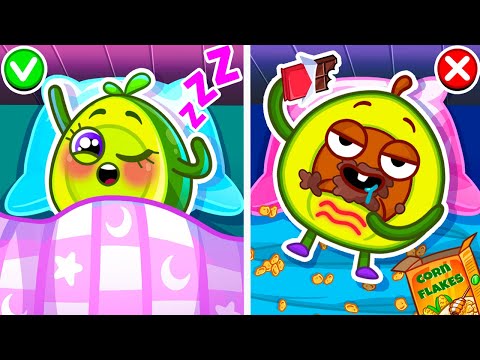 Bedtime Routine for Kids ⏰✨ || Best Kids Cartoon by Pit &amp; Penny Stories 🥑💖