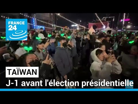 A Ta&iuml;wan, J-1 avant l'&eacute;lection pr&eacute;sidentielle &bull; FRANCE 24