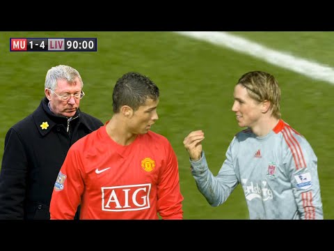 Cristiano Ronaldo &amp;amp; Sir Alex Ferguson will never forget Fernando Torres's performance in this match