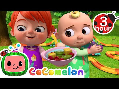 Lunch Time Sharing Snacks and Juice Song + More | Cocomelon - Nursery Rhymes | Fun Cartoons For Kids