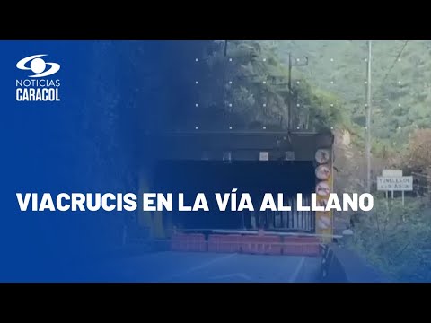 T&uacute;nel Quebrada Blanca en la v&iacute;a al Llano termin&oacute; con serios da&ntilde;os: impactantes im&aacute;genes