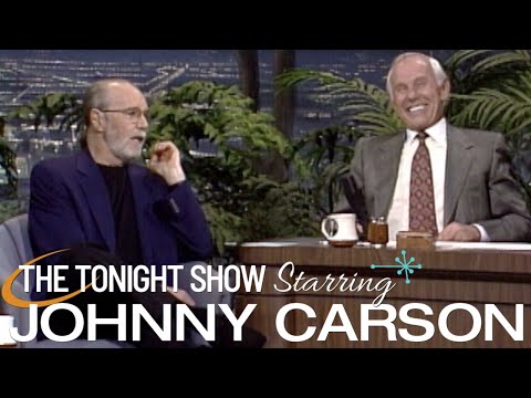 George Carlin Makes His 105th and Final Appearance | Carson Tonight Show