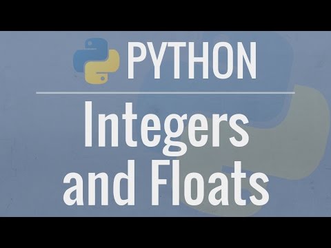 Python Tutorial for Beginners 3: Integers and Floats - Working with Numeric Data