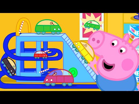 Peppa Pig in Hindi - Khilaunon Kee Dukaan - हिंदी Kahaniya - Hindi Cartoons for Kids