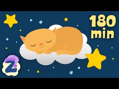 Rock A Bye 🎵 Lullaby 🎵 3 Hours Non Stop ⭐Relaxing Music &amp; Lullabies without lyrics 🍼