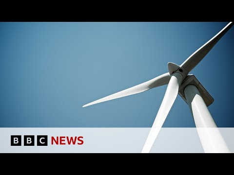 Race to recycle wind turbines in Denmark - BBC News