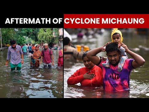 Cyclone Michaung: Dozens Evacuated As Powerful Storm Lashes 'Sinking State&rsquo; Chennai, Andhra Pradesh