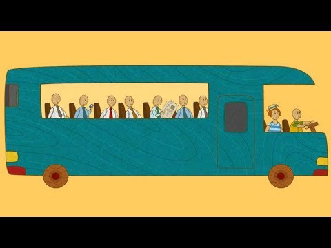 Car Toons: A Bus. A Car Cartoon &amp; A Bus Cartoon