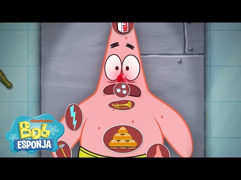 Bob Esponja | Opera&ccedil;&atilde;o | Todas as Vezes que Patrick teve uma Parte do Corpo Removida | Portugu&ecirc;s