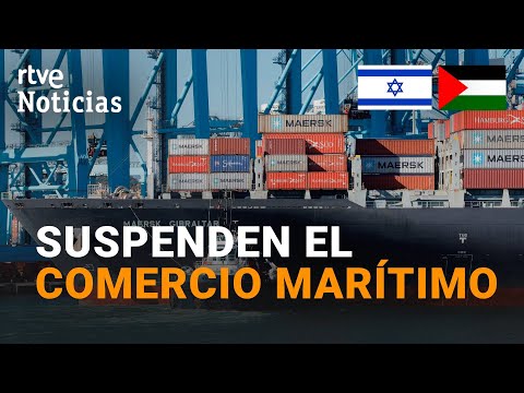 ISRAEL-GAZA: Las NAVIERAS MAERSK y HAPAG-LLOYD cancelan sus RUTAS por el MAR ROJO ante los ATAQUES |