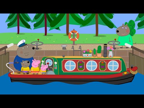 The Canal Boat ⚓️ | Peppa Pig Official Full Episodes