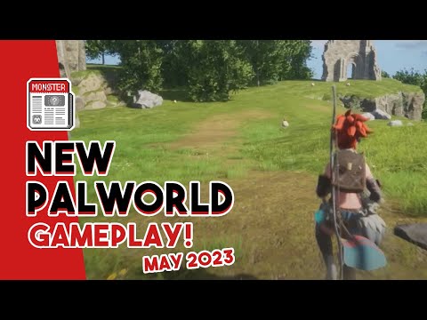 NEW Palworld Gameplay Revealed! | Capture and Weapon Showcase!