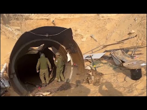 Dentro il maxi tunnel di Hamas sotto Gaza