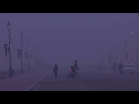 India, la nebbia fitta paralizza le citt&agrave; del nord: le immagini di New Delhi