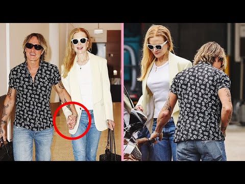 &lsquo;Lovely Couple&rsquo;: Keith Urban Spotted by Paparazzi Picking Up Wife Nicole Kidman at Sydney Airport