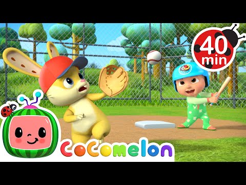 Ball Game Song + more Cocomelon Animal Time Kids Nursery Rhymes