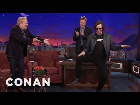 Jim Carrey Crashes Jeff Daniels' CONAN Interview | CONAN on TBS