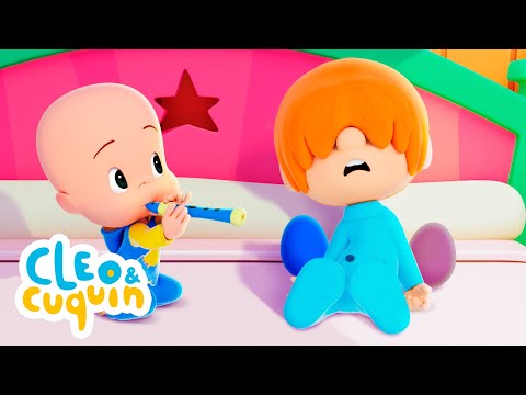 TEN EGGS IN A BED 🥚🎵 Nursery Rhymes by Cleo and Cuquin | Children Songs