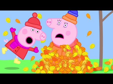 Peppa Pig Windy Autumn Day