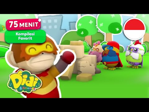 75 Menit Cerita Favorit Didi &amp; Friends Bahasa Indonesia | Lagu Anak-Anak Indonesia