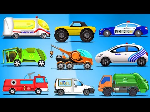 Futuristic Street Vehicles | Cartoon Videos For Children by Kids Channel