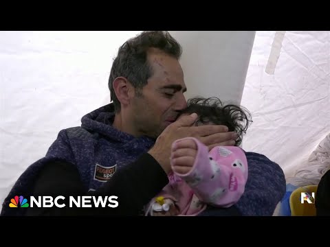 Father and daughter found alive in rubble after Israeli airstrike in Gaza