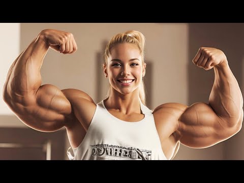 STRONG BODYBUILDER WOMAN : A PAPOUTSAKI