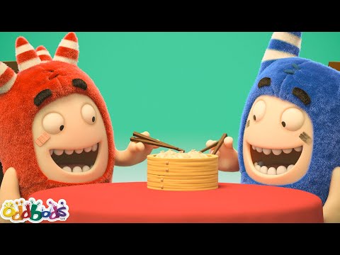 Don't Touch That Dumpling | Oddbods - Food Adventures | Cartoons for Kids