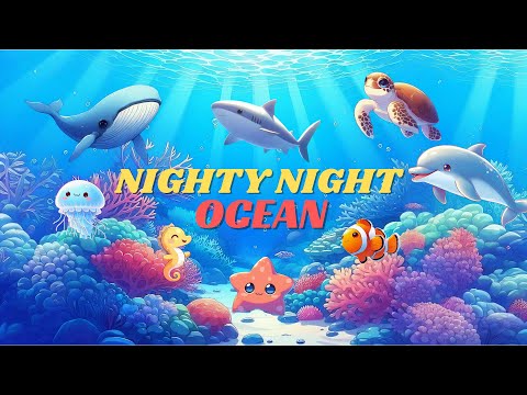 🐬TinyTots Bedtime Story: Dive into the Bedtime Tales of Ocean | Goodnight | Soothing Sleep Music🐠