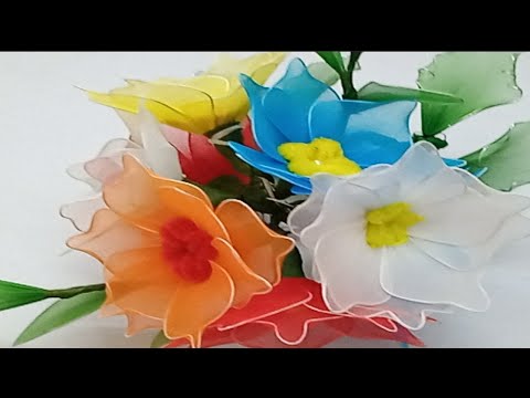 How to make Nylon Stocking flower.