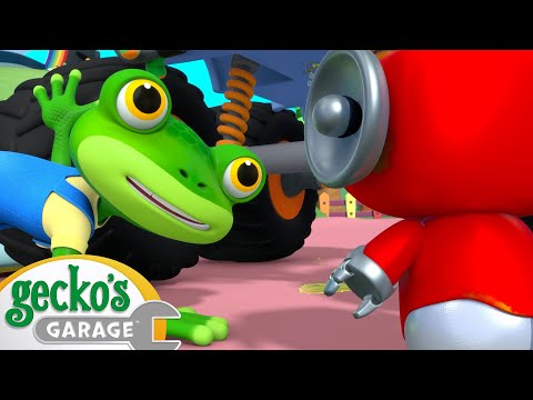 Gecko! The Truck is BROKEN! | Gecko's Garage | Robot Cartoons for Kids | Moonbug Kids