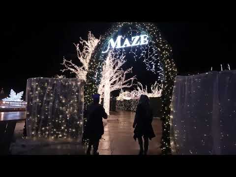 A look at Enchant Christmas light maze in Franklin, WI