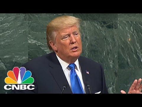 President Donald Trump: The US Is Willing To Destroy North Korea | CNBC