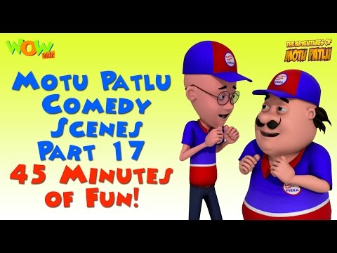 Motu Patlu comedy scenes Part 17 - Motu Patlu Compilation As seen on Nickelodeon