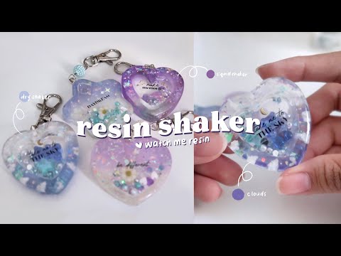 watch me resin: shaker charms 🌷🌙