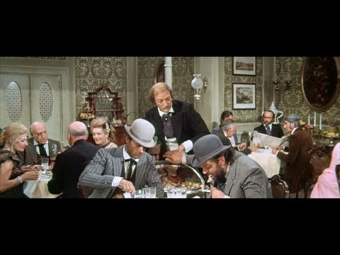 Bud Spencer e Terence Hill - Trinit&agrave; - Pranzo nel ristorante di lusso