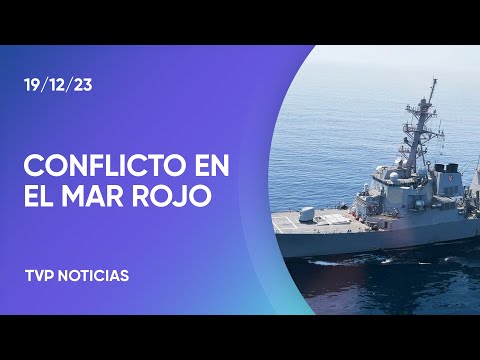 EEUU lanza flota para proteger el comercio en el Mar Rojo