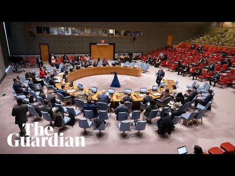 UN security council convenes again to vote on Gaza motion &ndash; watch live