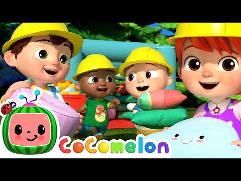 Let's Build a Pillow Fort | CoComelon Nursery Rhymes &amp; Kids Songs