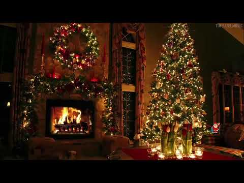 Top Christmas Songs Playlist 🎄 Classic Christmas Music with Fireplace 🎅🏼 Merry Christmas 2023