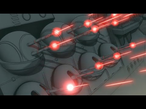 宇宙戰艦大和號 防空炮射擊集錦; Space battleship Yamato Anti-aircraft gun shooting compilation